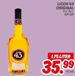 Dekamarkt Licor 43 original aanbieding