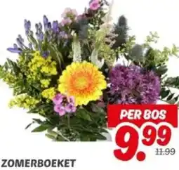 Dekamarkt Zomerboeket aanbieding