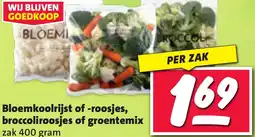 Nettorama Bloemkoolrijst of roosjes, broccoliroosjes of groentemix aanbieding