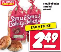 Nettorama Smulbolletjes aardbei aanbieding