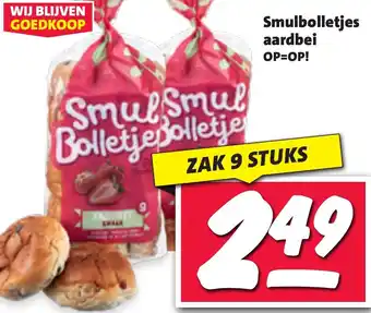 Nettorama Smulbolletjes aardbei aanbieding