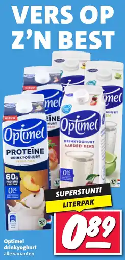 Nettorama Optimel drinkyoghurt aanbieding