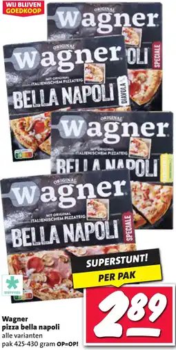 Nettorama Wagner pizza bella napoli aanbieding
