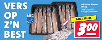 Nettorama Hollandse Nieuwe haring aanbieding