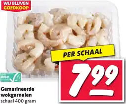 Nettorama Gemarineerde wokgarnalen aanbieding