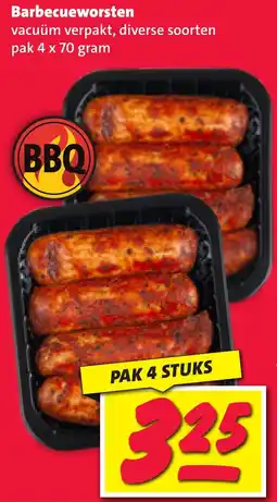 Nettorama Barbecueworsten aanbieding