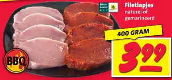 Nettorama Filetlapjes aanbieding