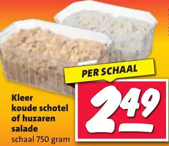 Nettorama Kleer koude schotel of huzaren salade aanbieding