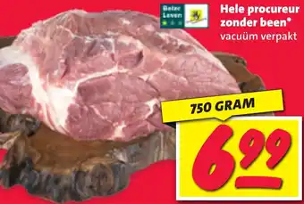 Nettorama Hele procureur zonder been aanbieding