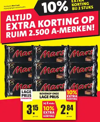 Nettorama Mars aanbieding