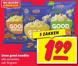 Nettorama Unox good noodles aanbieding