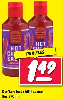 Nettorama Go-Tan hot chilli sauce aanbieding