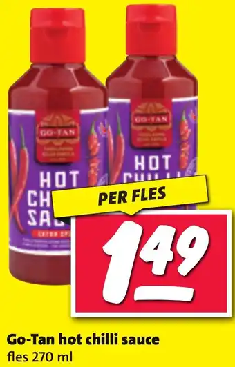Nettorama Go-Tan hot chilli sauce aanbieding