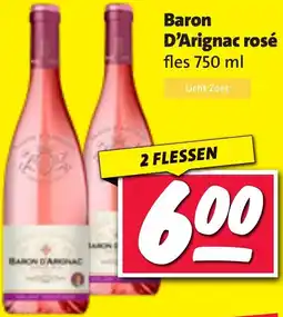 Nettorama Baron D'Arignac rosé aanbieding