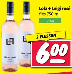 Nettorama Lola + Luigi rosé aanbieding