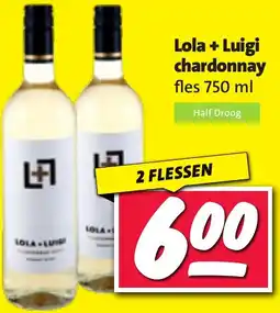 Nettorama Lola + Luigi chardonnay aanbieding