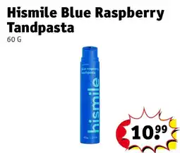 Kruidvat Hismile Blue Raspberry Tandpasta aanbieding
