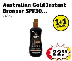 Kruidvat Australian Gold Instant Bronzer SPF30 aanbieding