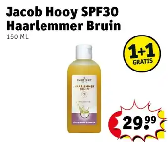 Kruidvat Jacob Hooy SPF30 Haarlemmer Bruin aanbieding