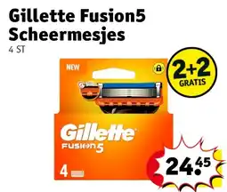 Kruidvat Gillette Fusion5 Scheermesjes aanbieding