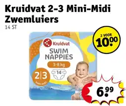 Kruidvat Kruidvat 2-3 Mini-Midi Zwemluiers aanbieding
