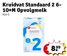 Kruidvat Kruidvat Standaard 2 6- 10+M Opvolgmelk aanbieding