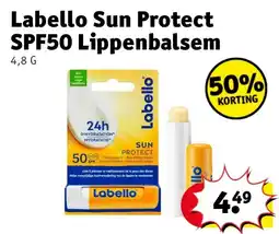 Kruidvat Labello Sun Protect SPF50 Lippenbalsem aanbieding