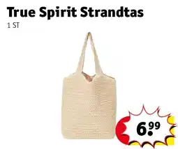Kruidvat True Spirit Strandtas aanbieding