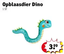 Kruidvat Opblaasdier Dino aanbieding