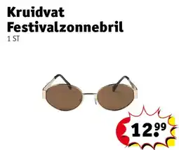 Kruidvat Kruidvat Festivalzonnebril aanbieding