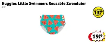 Kruidvat Huggies Little Swimmers Reusable Zwemluier aanbieding