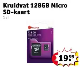 Kruidvat Kruidvat 128GB Micro SD kaart aanbieding