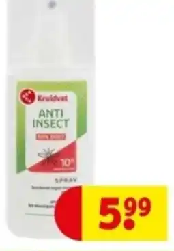 Kruidvat Kruidvat anti insect spray aanbieding