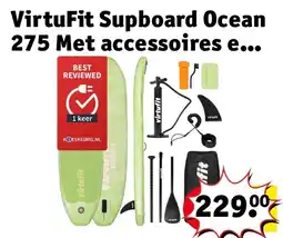 Kruidvat VirtuFit Supboard Ocean 275 Met accessoires e aanbieding