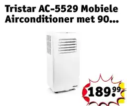 Kruidvat Tristar AC-5529 Mobiele Airconditioner met 90 aanbieding
