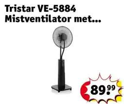 Kruidvat Tristar VE-5884 Mistventilator met aanbieding