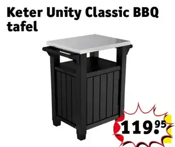 Kruidvat Keter Unity Classic BBQ tafel aanbieding