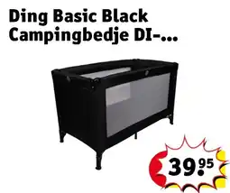 Kruidvat Ding Basic Black Campingbedje DI- aanbieding