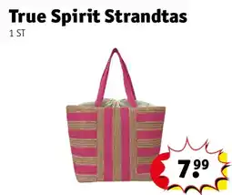Kruidvat True Spirit Strandtas aanbieding