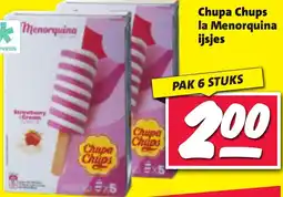 Nettorama Chupa Chups la Menorquina ijsjes aanbieding