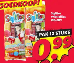 Nettorama Siglitos vrieslollies aanbieding