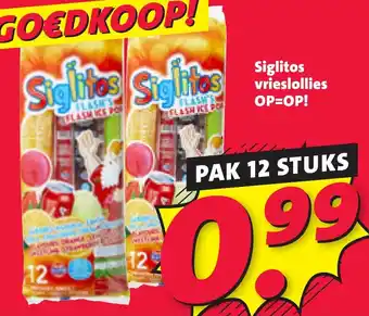Nettorama Siglitos vrieslollies aanbieding
