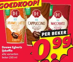 Nettorama Douwe Egberts ijskoffie aanbieding