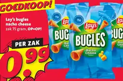 Nettorama Lay's bugles nacho cheese aanbieding