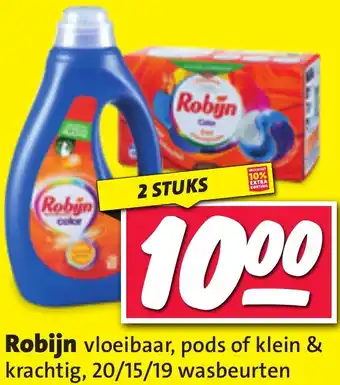 Nettorama Robijn vloeibaar, pods of klein & krachtig aanbieding