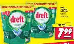 Nettorama Dreft vaatwas tabletten aanbieding