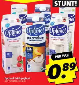 Boni Optimel drinkyoghurt aanbieding