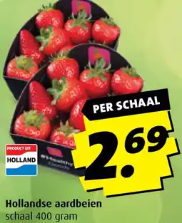 Boni Hollandse aardbeien aanbieding