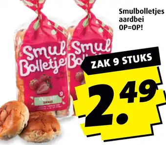 Boni Smulbolletjes aardbei aanbieding