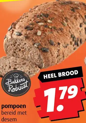 Boni Pompoen aanbieding